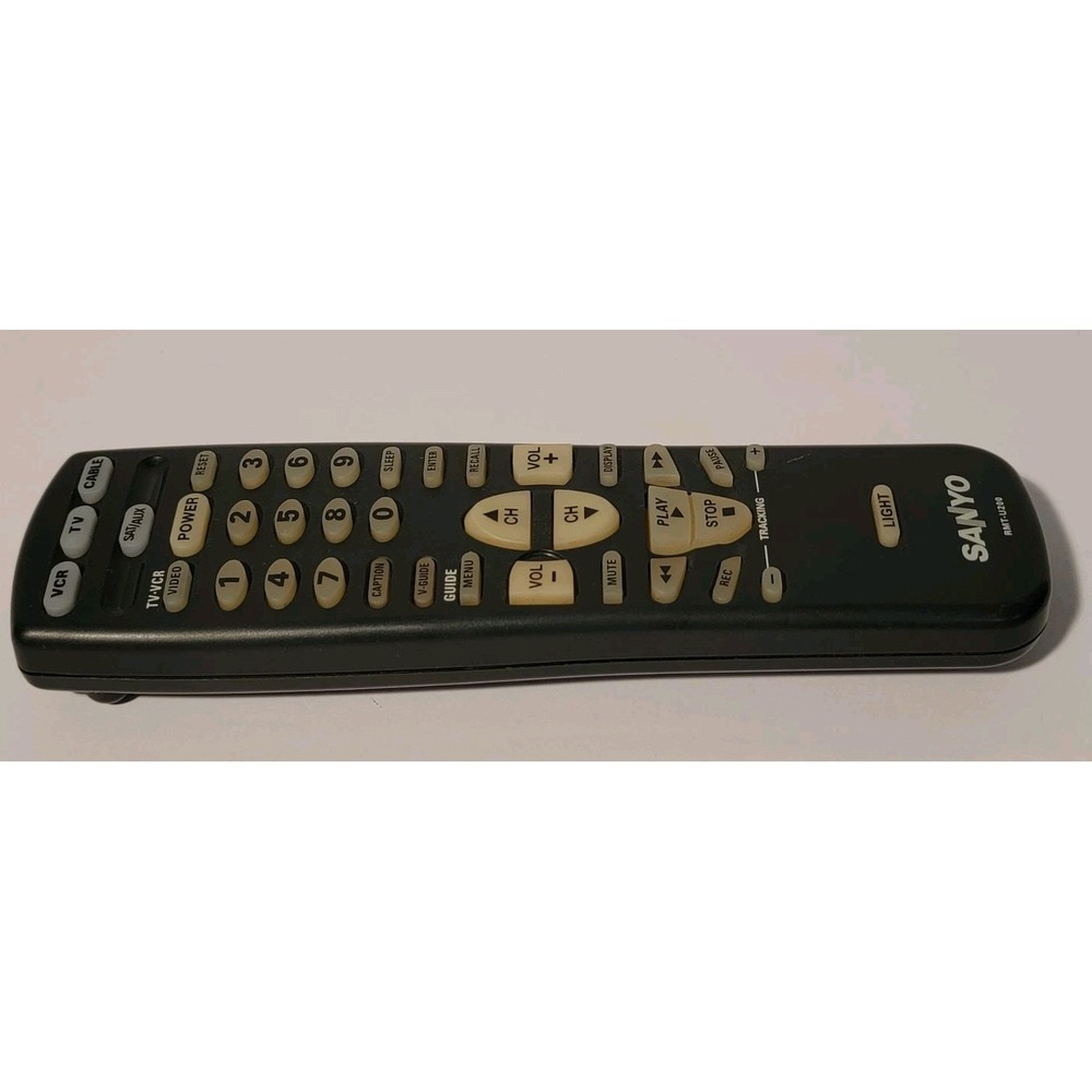 Sanyo TV VCR Cable Remote Control Quick Guide #RMT-U210 - Picture 4 of 7